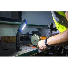 Luz de bolsillo LED plegable con función de rotación de 360°, 3 piezas.