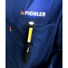 Linterna LED profesional con clip magnético