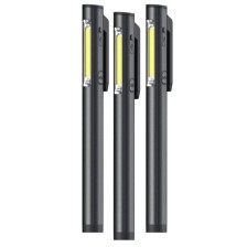 Linterna LED profesional 3 uds.