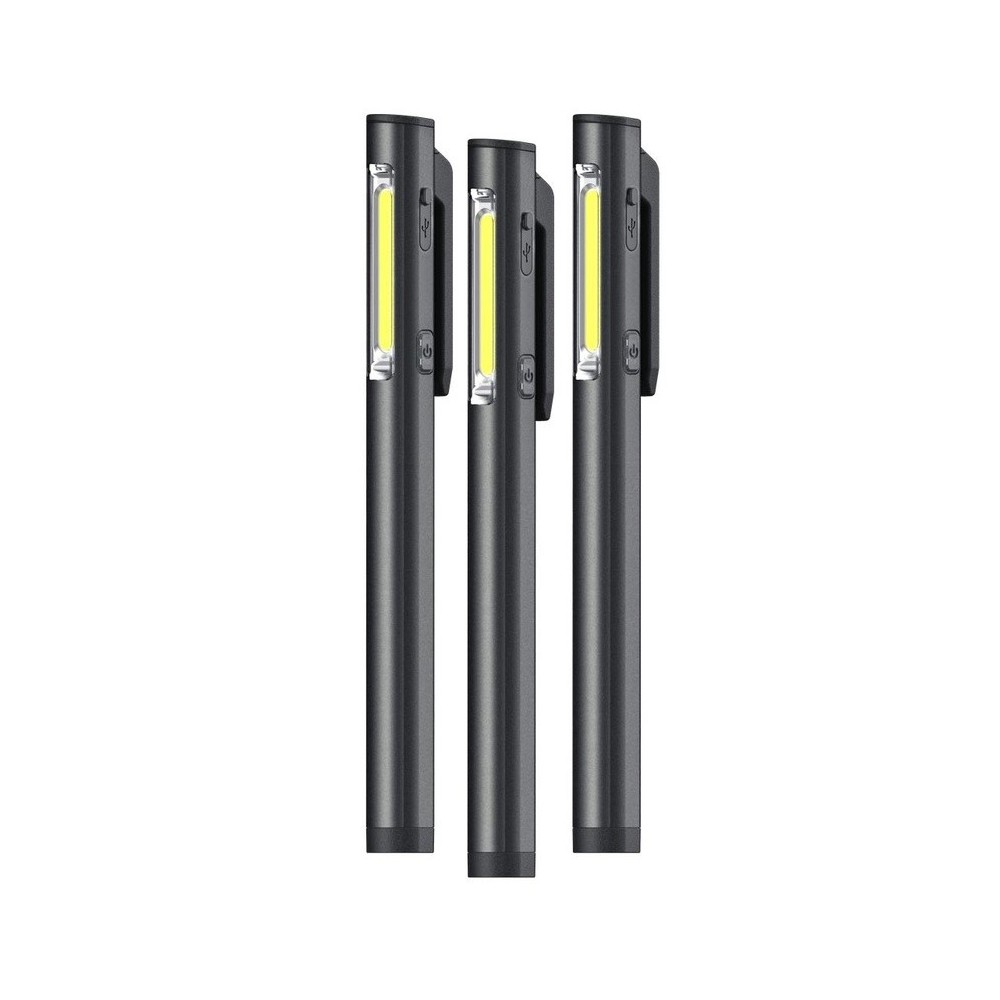 Linterna LED profesional 3 uds.