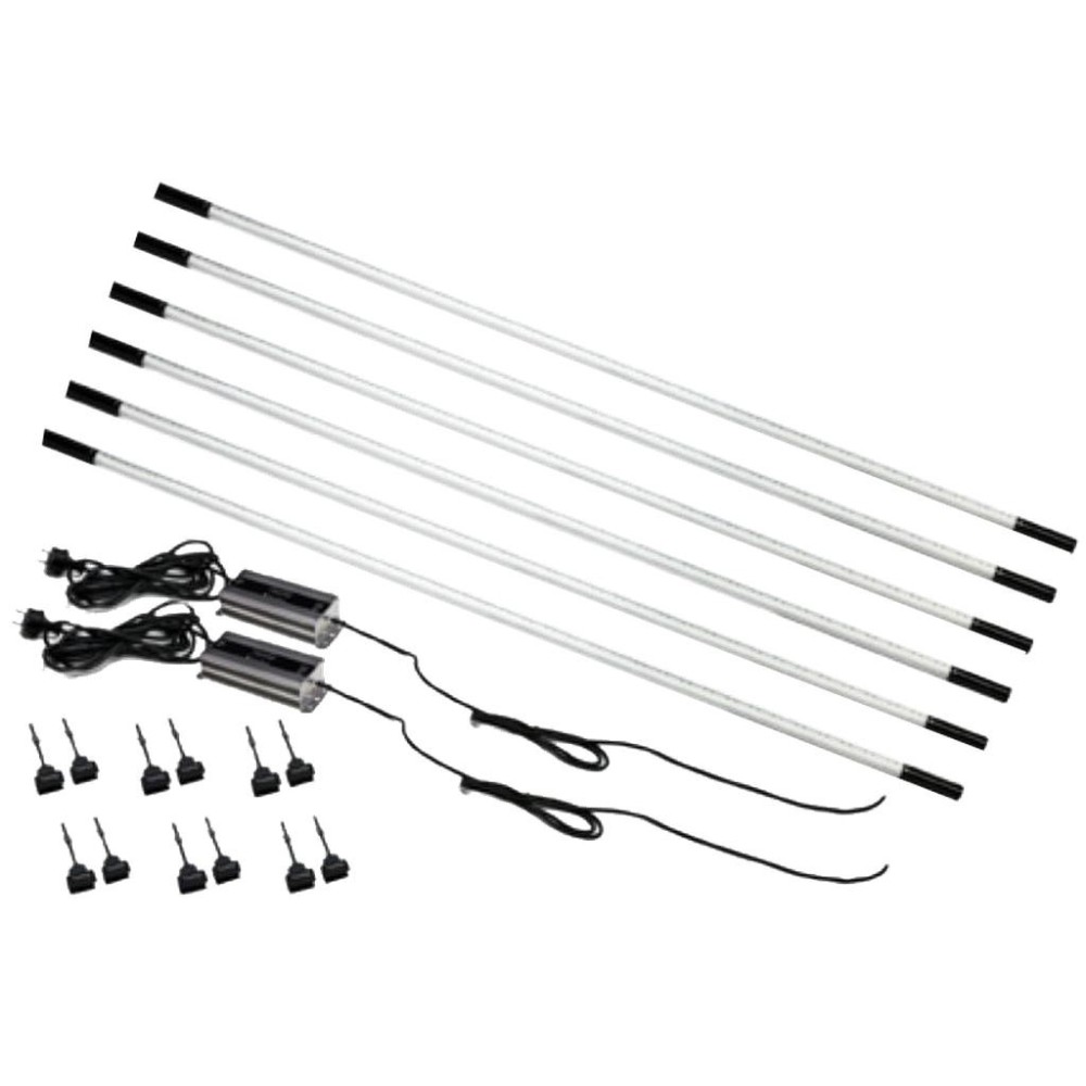 Juego de iluminación para elevador de automóviles, 4 unidades de luz de 1630 mm, 'Line Light'