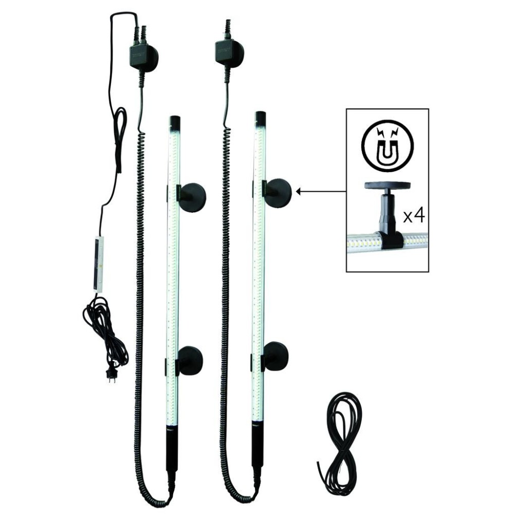 Iluminación para elevadores de automóviles LUZ DE LÍNEA DE 2 POSTES para todos los elevadores de automóviles de 2 postes y colu