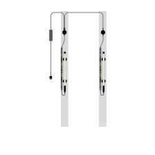 Iluminación para elevadores de automóviles LUZ DE LÍNEA DE 2 POSTES para todos los elevadores de automóviles de 2 postes y colu