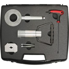 Unidad de montaje de amortiguador UNI set, 5 piezas, en estuche