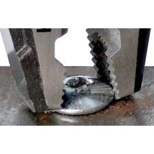 Juego de alicates planos combinados (2 piezas, 'JP') de 160 mm y 204 mm.