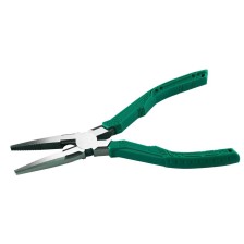 Alicates planos combinados ENGINEER 180 mm con ranura de agarre longitudinal, cortes laterales, agarre alto