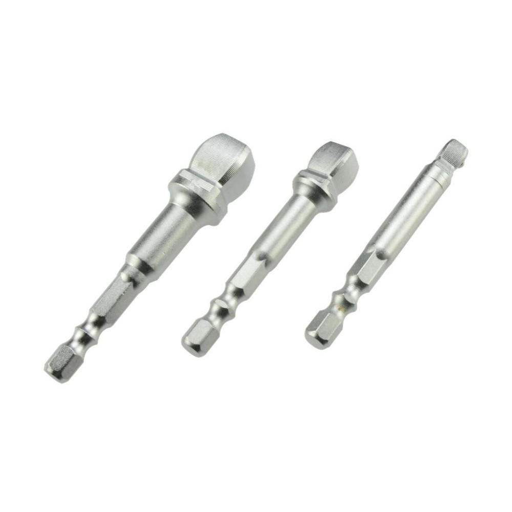 Juego de adaptadores de vaso oscilante de 3 piezas de 1/4'