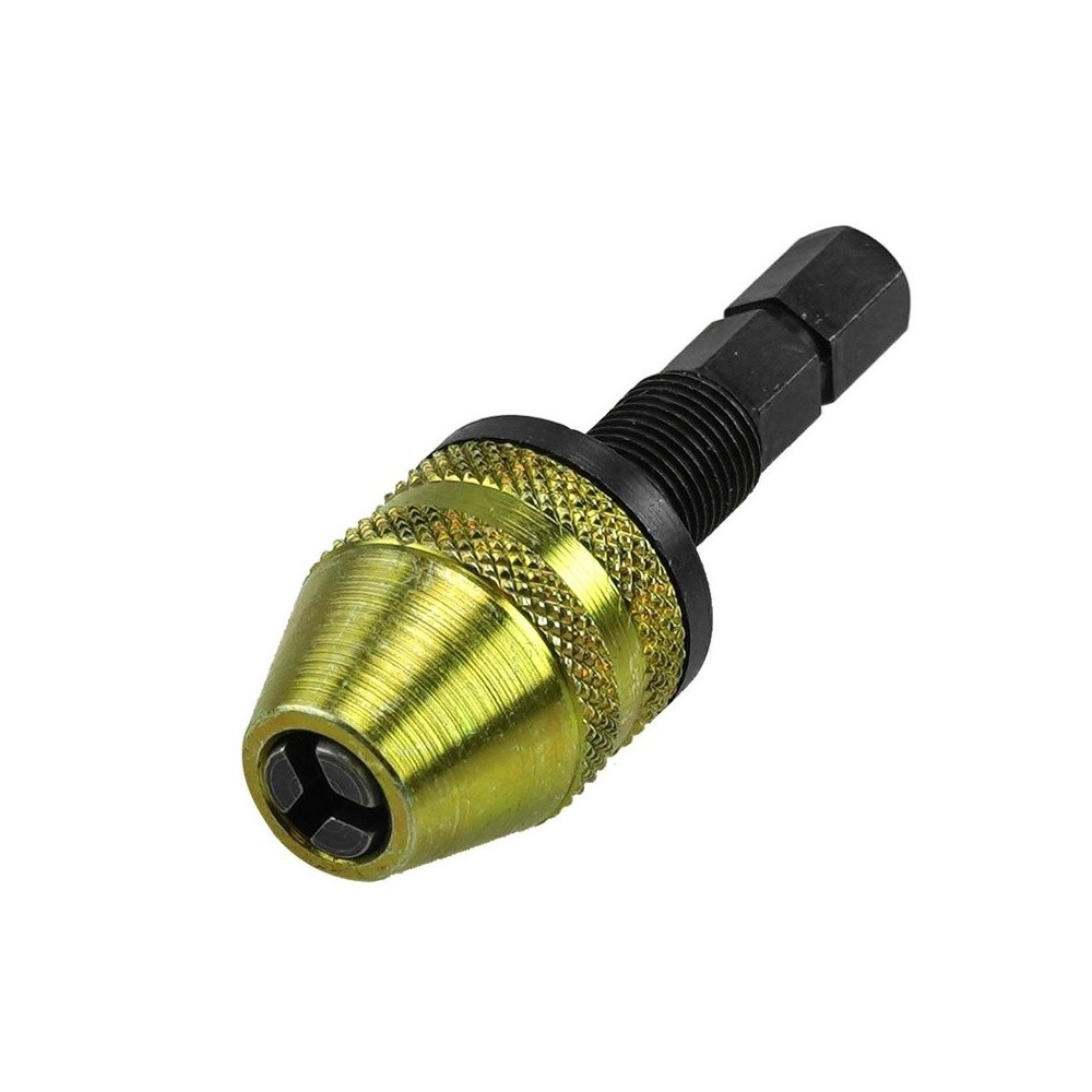 Mandril de hasta 3,5 mm con eje hexagonal de ¼'