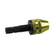 Mandril de hasta 3,5 mm con eje hexagonal de ¼'