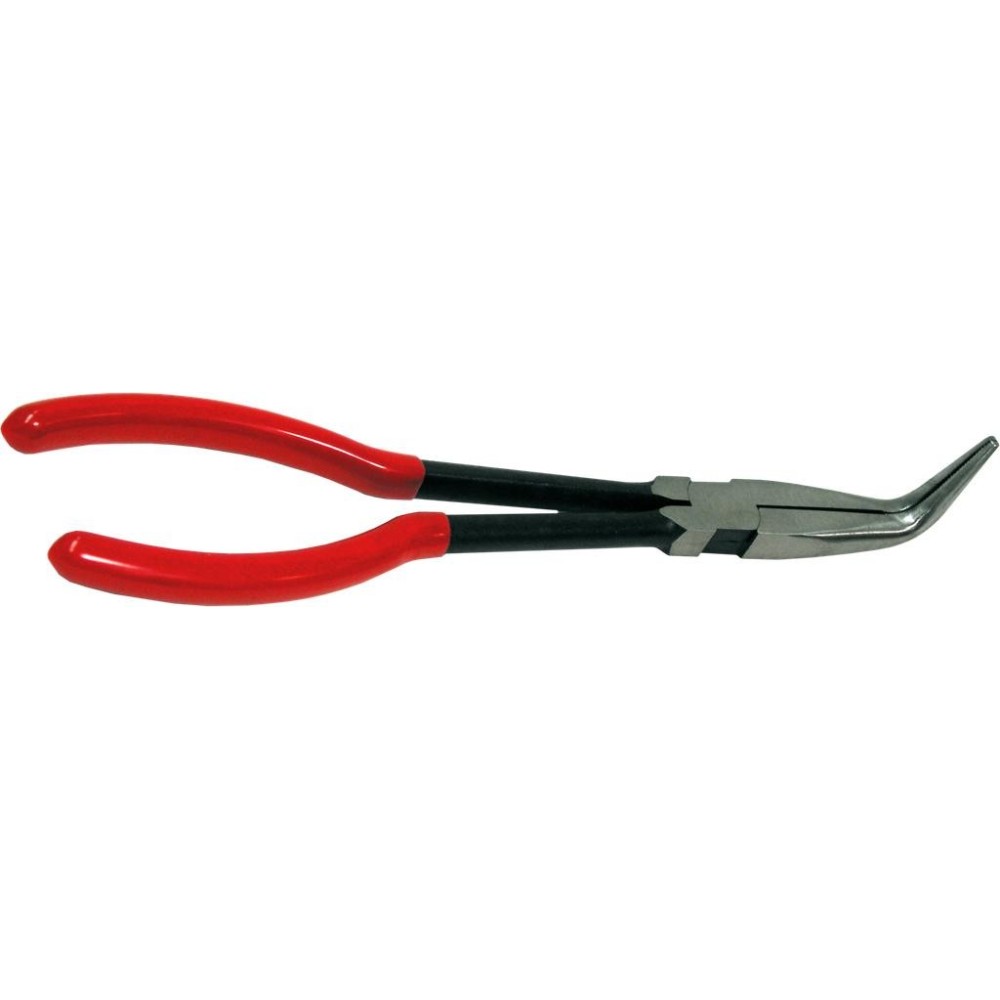 Alicates especiales de punta plana con forma larga de 90°