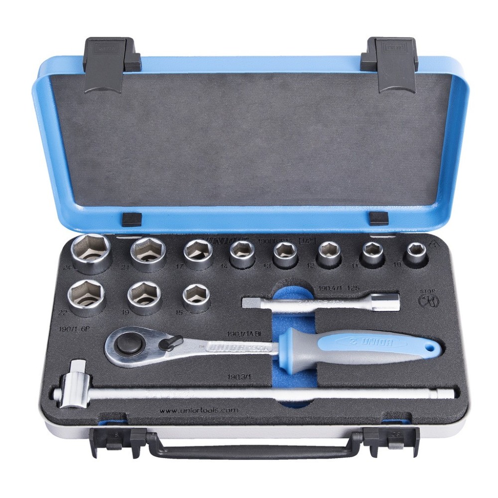 190BI6P14-Juego de vasos y accesorios de 1/2 en caja metálica-10 - 24/14