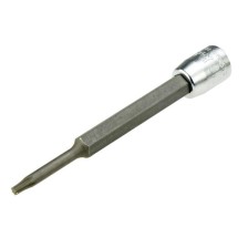 Inserto Torx TX10, longitud 80 mm, accionamiento 1/4' 2025-80 T10