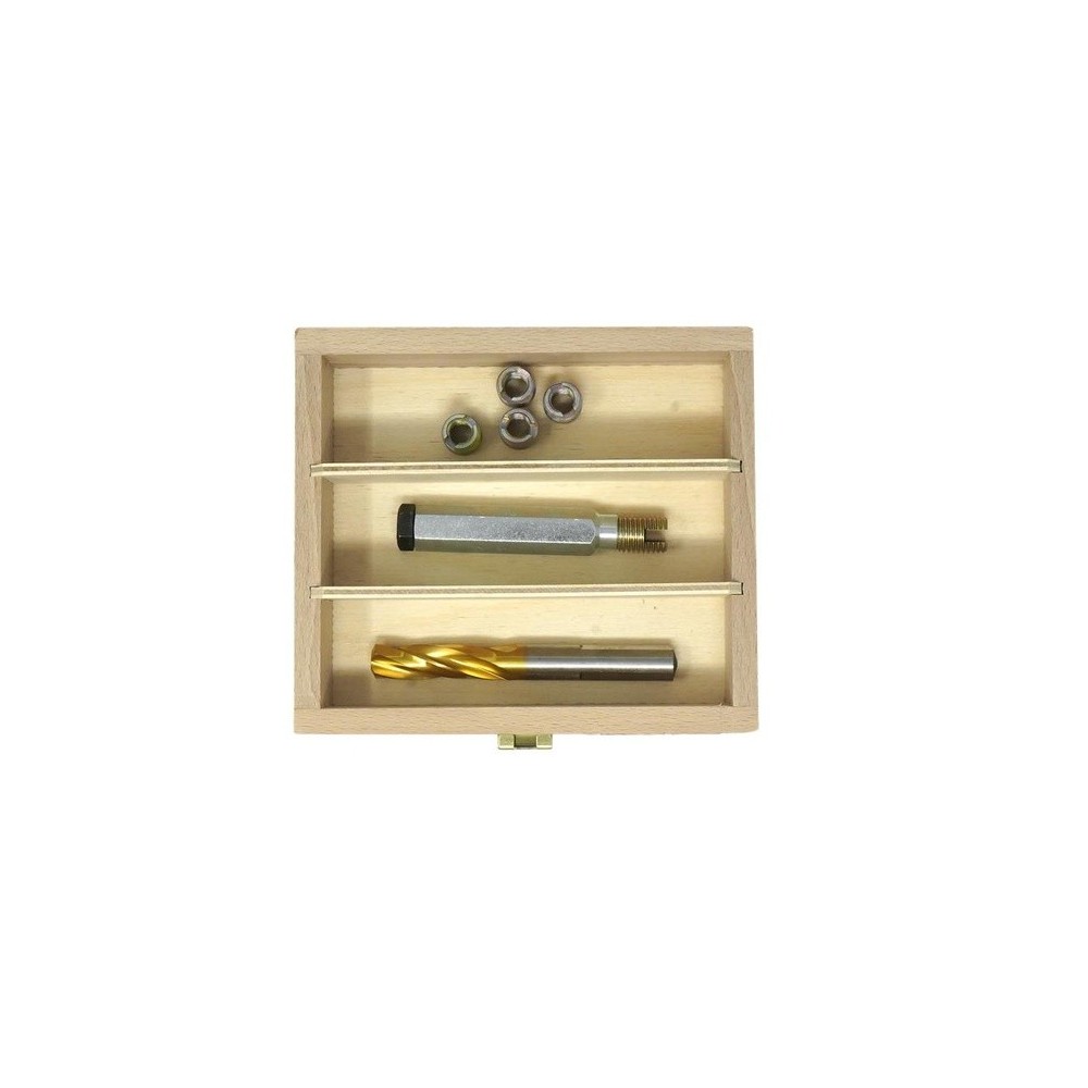Kit de reparación de roscas completo M8x1