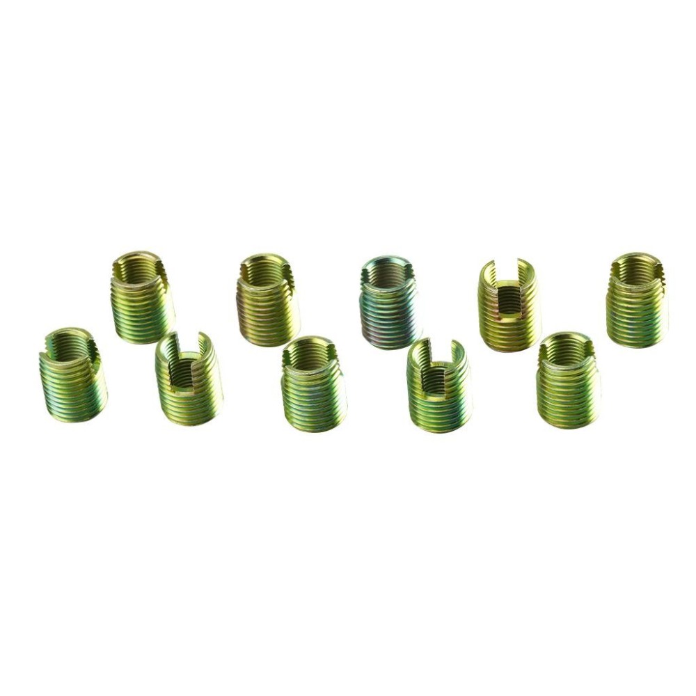 Casquillos roscados M 10 x 1, 10 piezas por paquete.