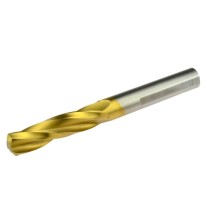 Broca de núcleo (3 flautas) HSSE-Tin Ø9 mm para kit de reparación de roscas M6