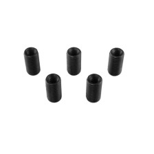 Casquillos roscados sin brida, paquete de 5, rosca hembra M6x1,0 / rosca macho M10x1,5, longitud: 20 mm