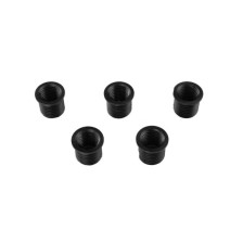 Casquillos roscados con brida, paquete de 5, rosca hembra M10x1,25 / rosca macho M14x1,25, longitud: 12 mm