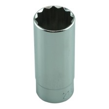 Dado largo de 12 puntas, entrada de 3/8', tamaño de llave de 21 mm