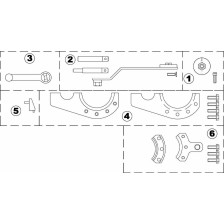 Herramientas de sincronización VAG 2.5TDi P/D