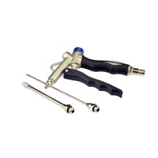 Pistola de aire comprimido con empuñadura de pistola y 3 insertos Pistola de aire comprimido universal y ligera