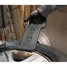 Portatalones de neumático manual fabricado en plástico especial