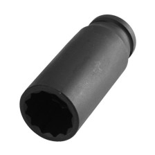 Dado de impacto de 1/2' de largo SW 24, 12 puntas, longitud 85 mm 14305M 24 mm