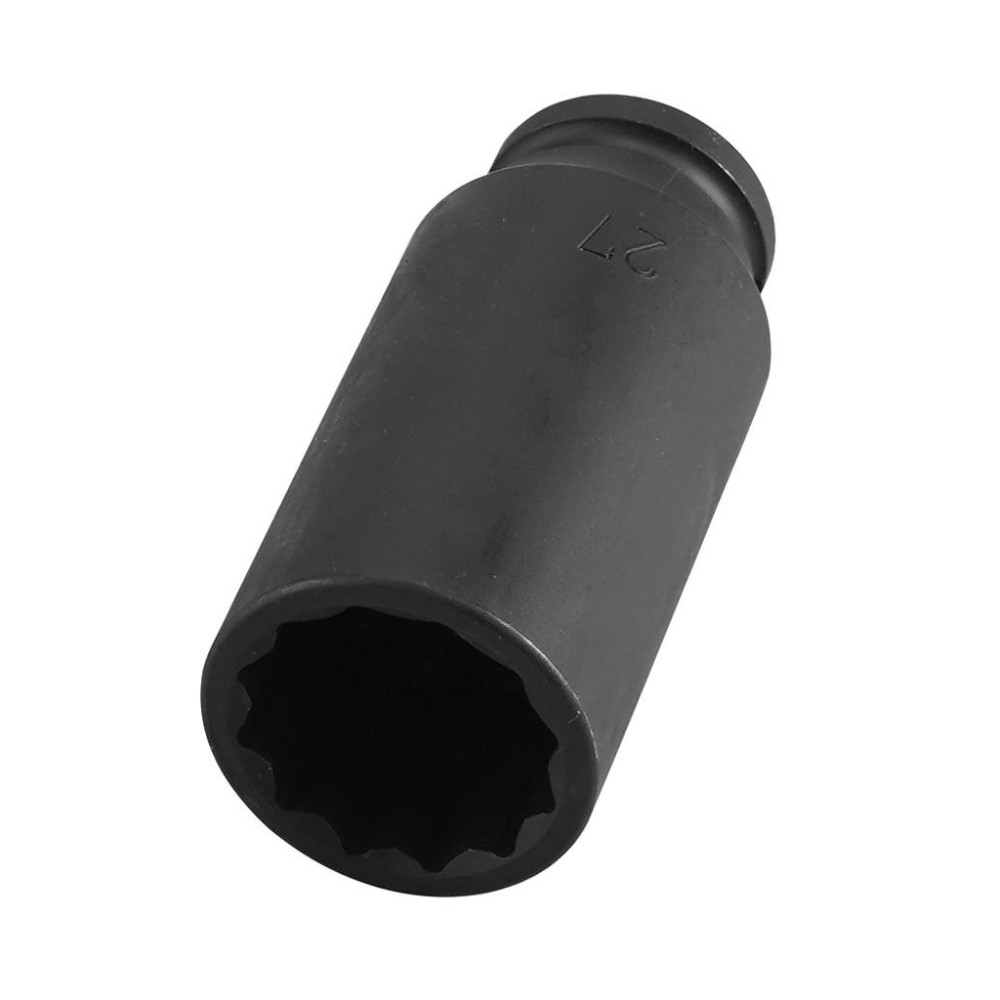 Dado de impacto de 1/2' de largo, 12 puntas, SW 27 mm