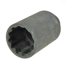 Dado de impacto de 1/2' de largo, 12 puntas, 36 mm