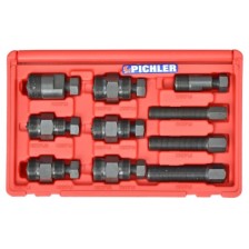 Juego de extractores de volante, 10 piezas, adecuado para Yamaha, Honda, Suzuki, Bosch, Kawasaki, Ducati y muchos más.