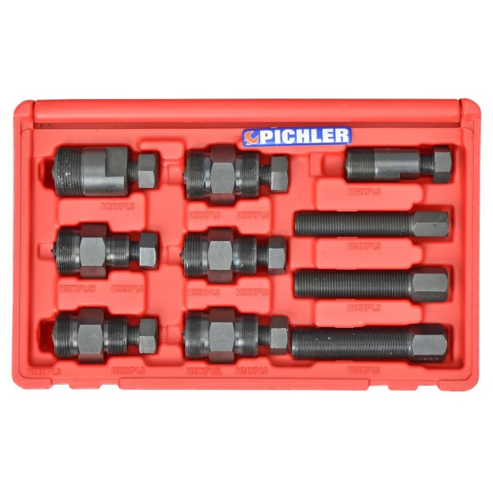 Juego de extractores de volante, 10 piezas, adecuado para Yamaha, Honda, Suzuki, Bosch, Kawasaki, Ducati y muchos más.