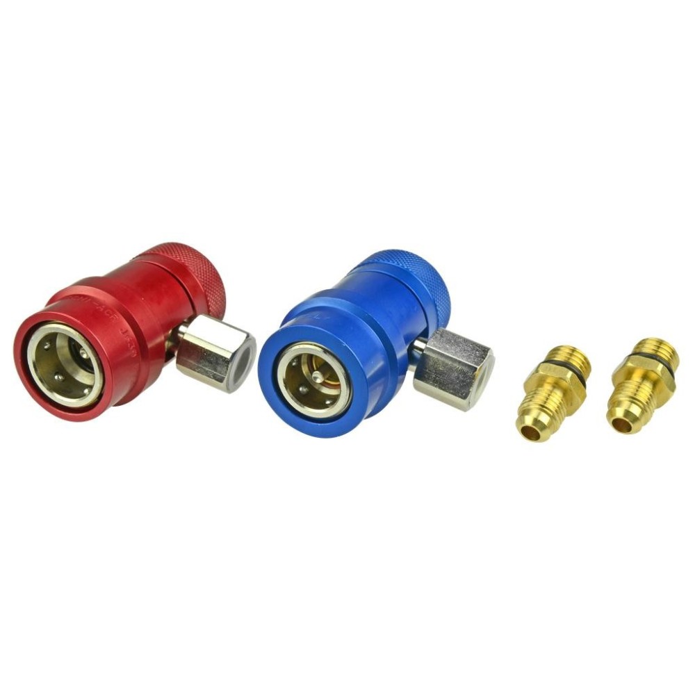 Juego de acopladores de conversión para el sistema de detección de fugas de refrigerante R134a. Acoplador rápido para HFO-1234y