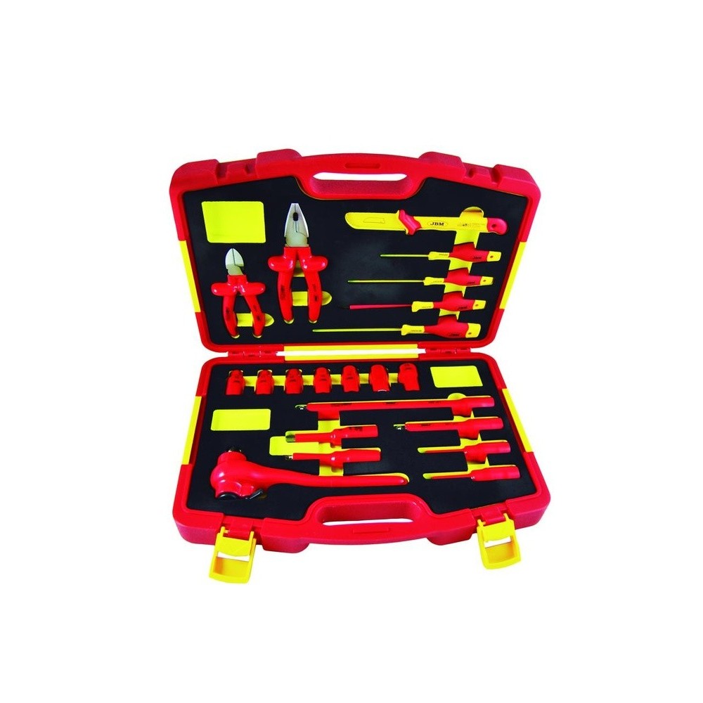 Juego de herramientas multifunción VDE, 21 piezas, 1000 V IEC 60900, con certificación VDE-GS