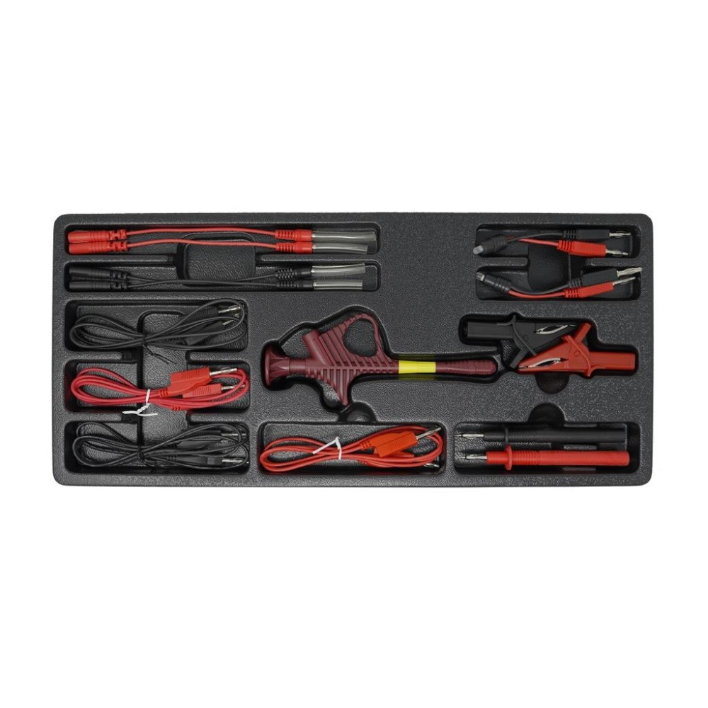 Juego de cables de medición y prueba 13 piezas