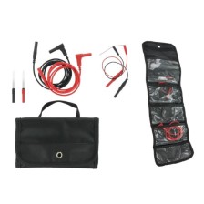 Cables de prueba y sonda con sonda de perforación, juego de 6 piezas en un c