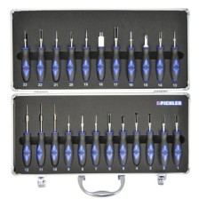 Juego de desbloqueo de enchufes UNI 23 piezas en estuche de aluminio