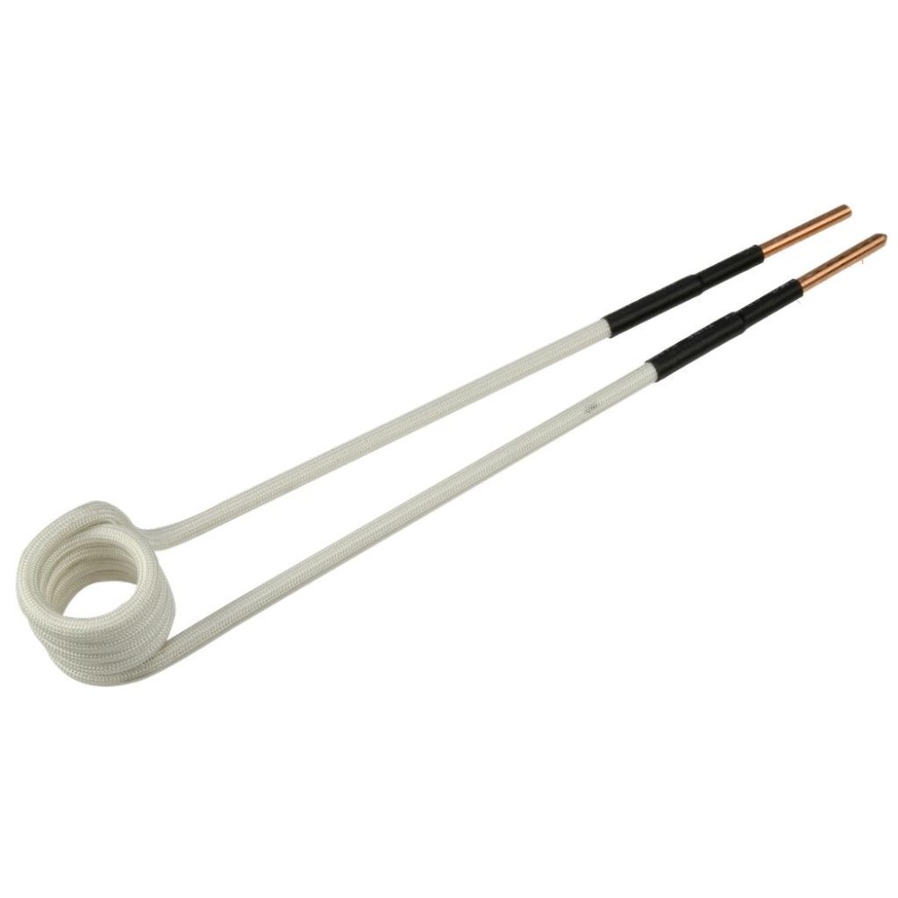 Bobina en ángulo de 90° Ø19mm, L 220mm, M8