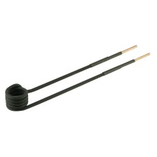 Bobina en ángulo de 90° Ø20mm, L 220mm, versión M8 en color negro