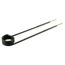 Bobina en ángulo de 90° Ø32mm, L220mm, versión M16 en color negro