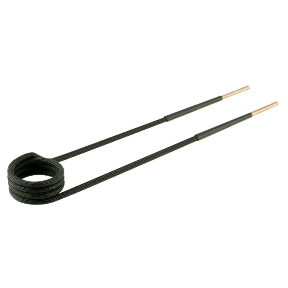 Bobina en ángulo de 90° Ø32mm, L220mm, versión M16 en color negro