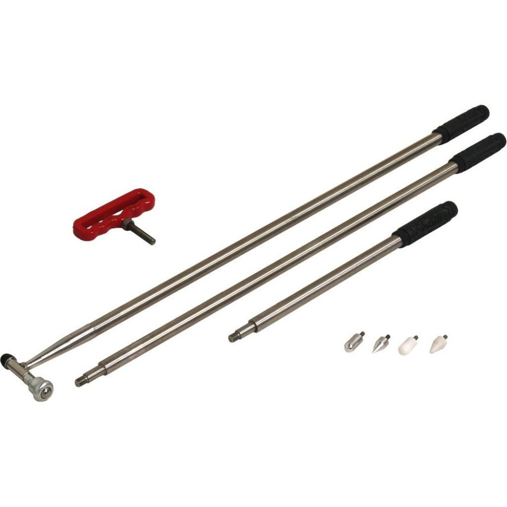 Juego de varillas antigranizo y empuñadura en T