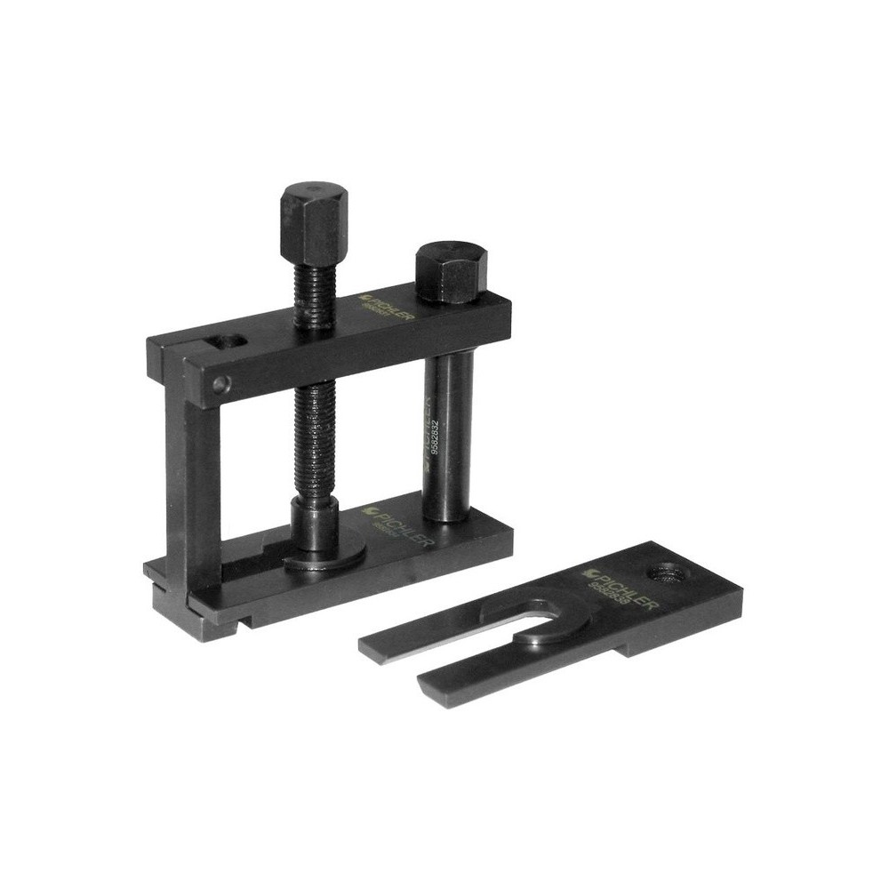 Extractor de brazo de limpiaparabrisas trasero UNI Renault, juego de 6 piezas. Con 2 placas de extracción.