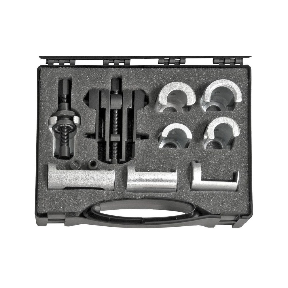 Juego de extractores de brazos de limpiaparabrisas en estuche con 7 garras