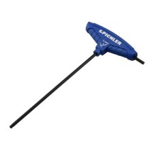 Llave hexagonal con cabeza esférica de 3 puntos y mango en T