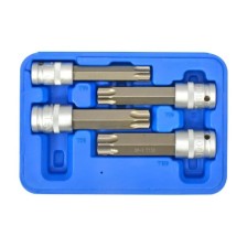 Juego de vasos con puntas Torx Pin-In ½' TXB 70, 80, 90 y 100