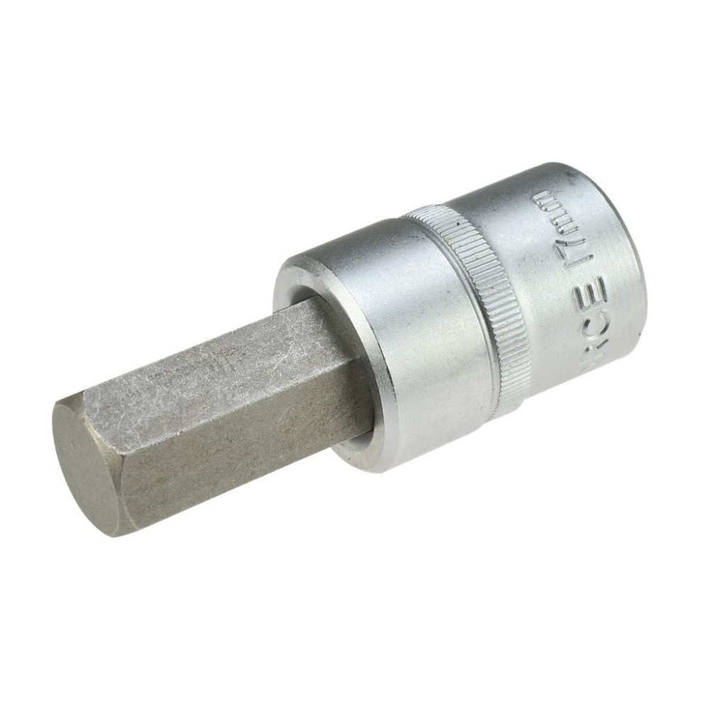 Llave de tubo de 1/2' hexagonal de 17,0 mm, longitud 70 mm