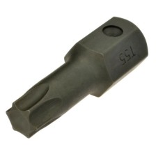 Inserto de punta de impacto Torx TX55 de 6 puntas, 16,0 mm