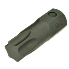 Inserto de punta de impacto Torx TX70 de 6 puntas, 16,0 mm