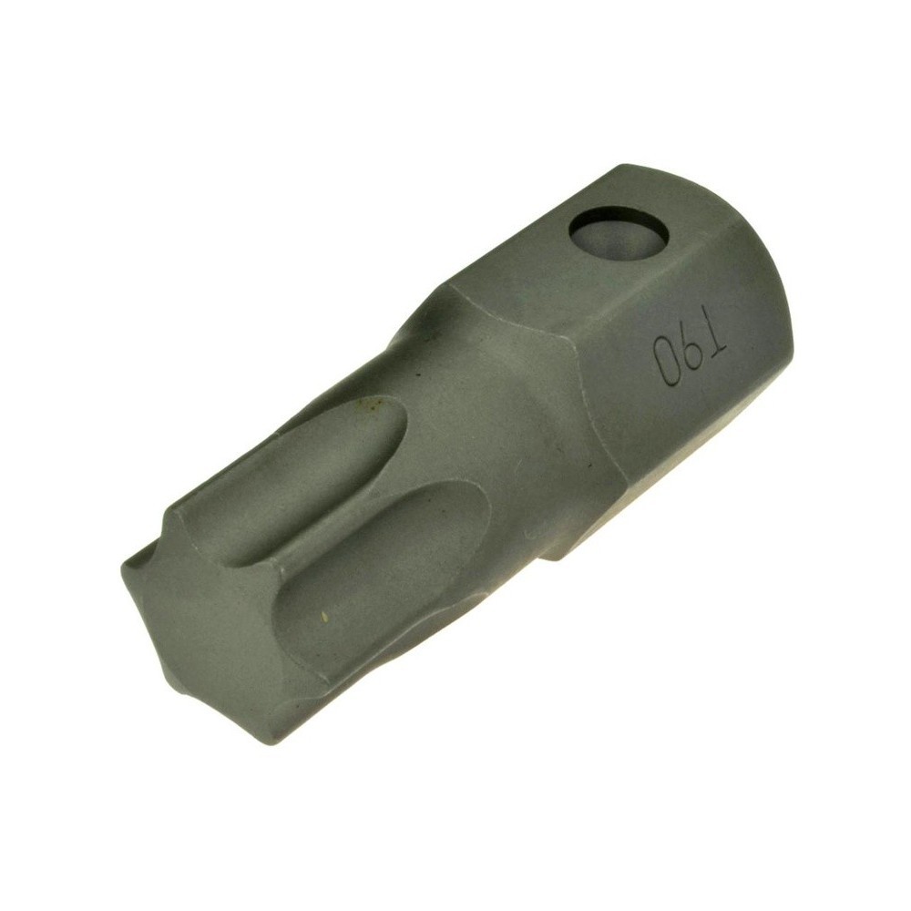 Inserto de punta de impacto Torx TX90 de 6 puntas, 22,0 mm