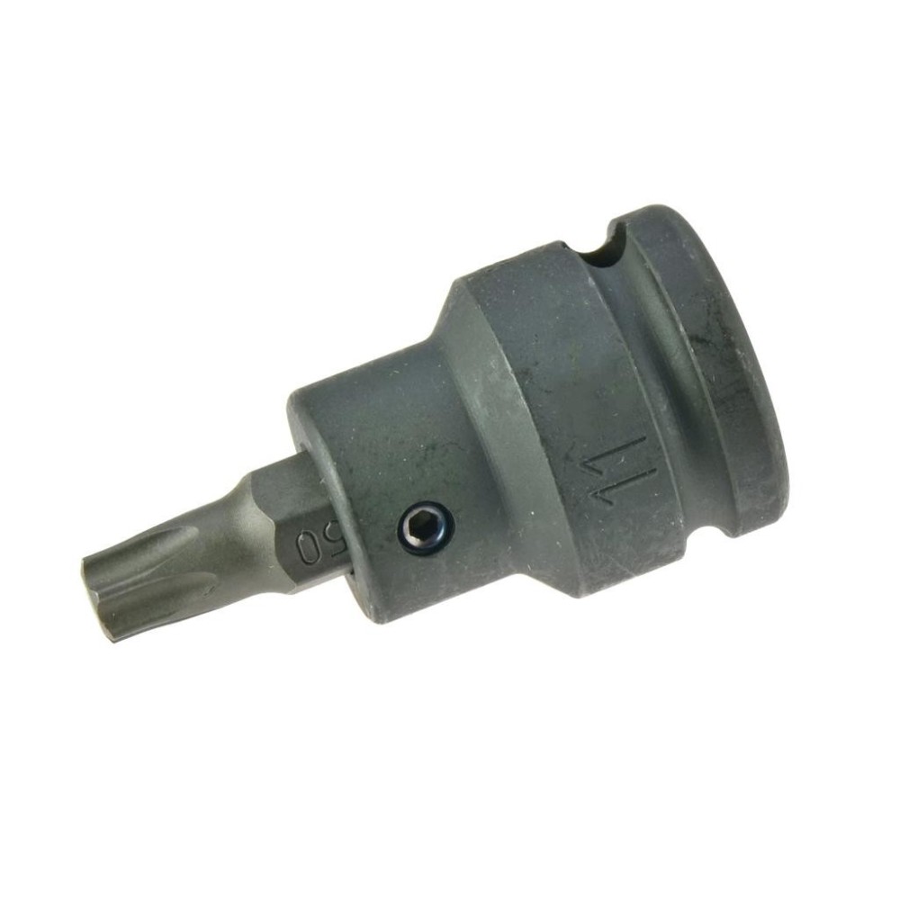 Vaso de impacto Torx TX 50, entrada de 1/2', punta intercambiable
