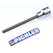 Inserto Torx TX 30 x 100 mm, accionamiento de 3/8', diseño redondo